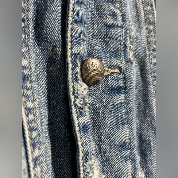 Free People Throwback Denim Jacket - Picture 3 of 6